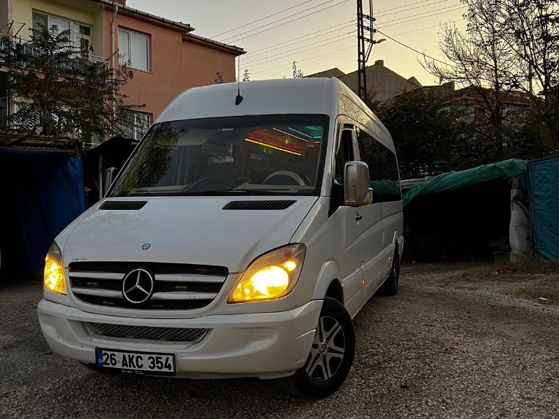 Turizm transferi otobüsü - Eskişehir merkezli