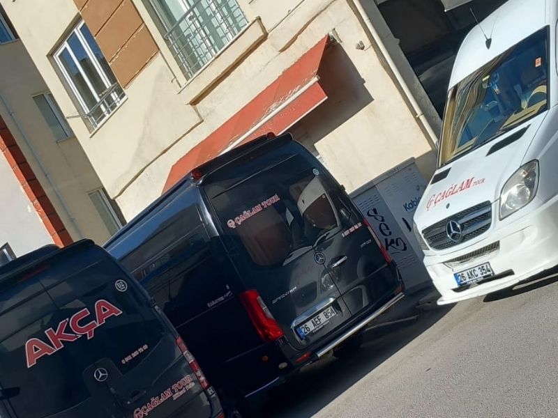 ÇAĞLAM TOUR VIP transfer minibüsü
