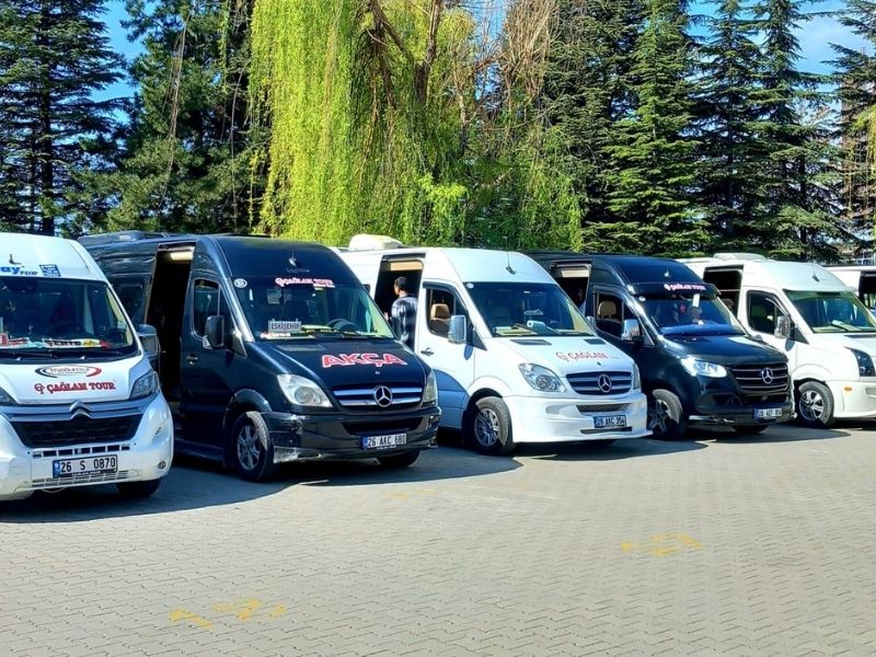 ÇAĞLAM TOUR araç parkı - modern filo